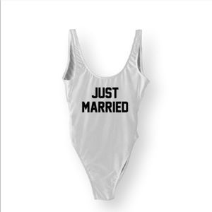 Just Married Rave Suit